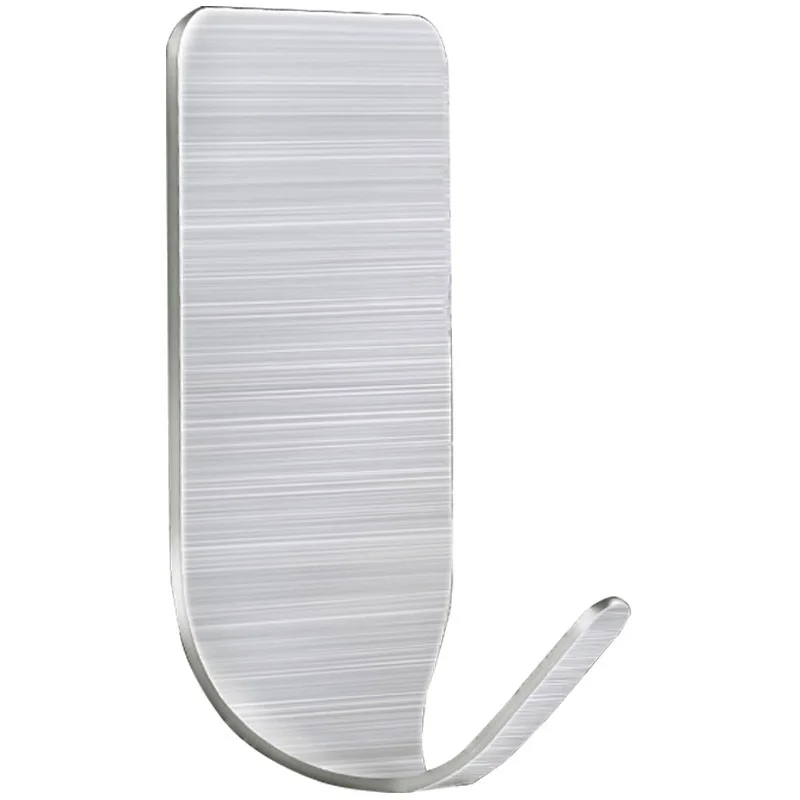 2021 new household self-adhesive stickers self-adhesive metal metal stainless steel wall-mounted hook hanger