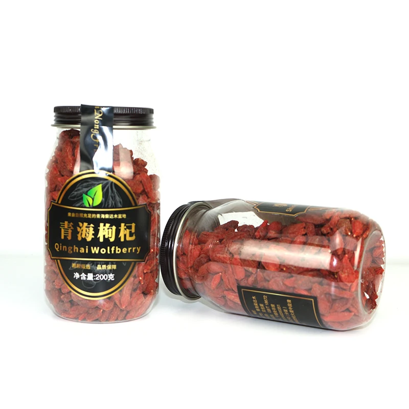 
wholesale wolfberry Chinese qinghai red organic goji berry tea and dried goji berries for gift 