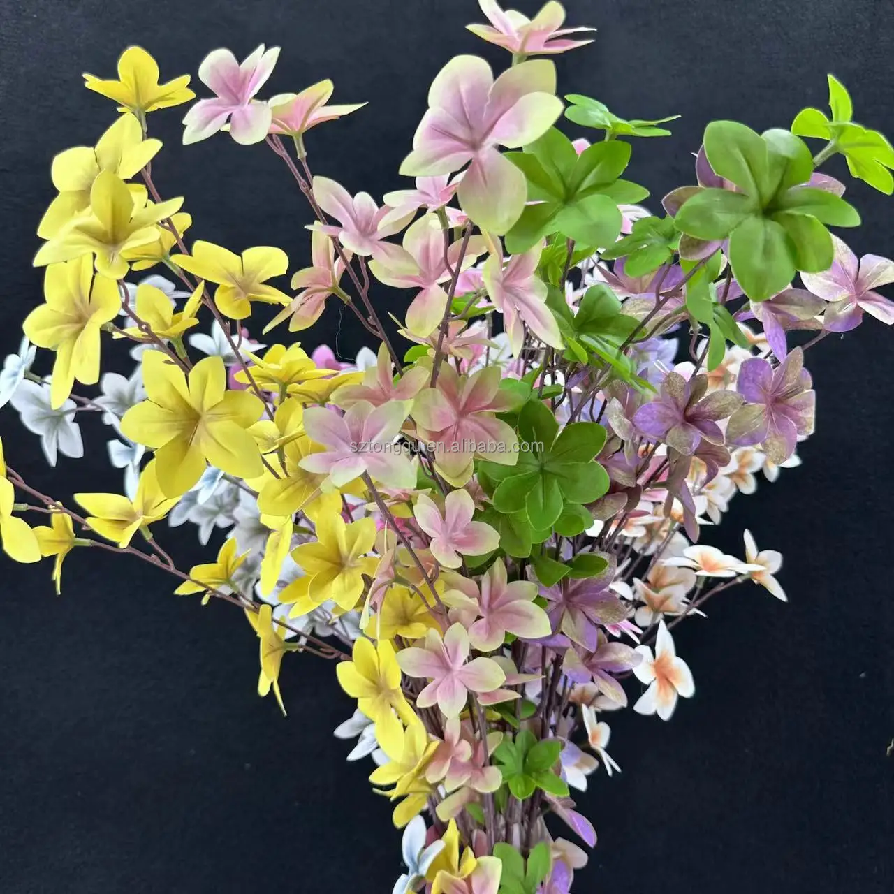 Manufacturers wholesale bell lily simulation flower wedding home photography site scenery artificial flowers