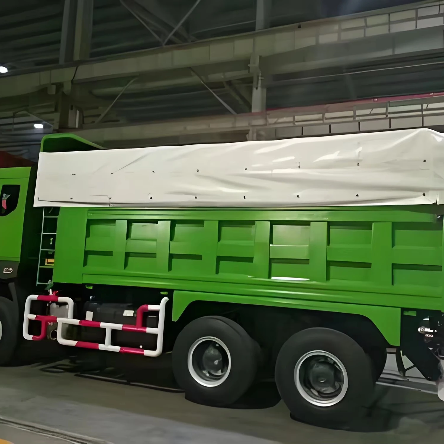 Automatic PVC Tarpaulin Dump Truck Raw Material-Warp Knitted Polyvinyl Chloride Coated PVC Style Woven Technics Plain Pattern