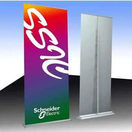Wholesale supply retractable banner stand roll up pull up stand banner for Promotion and Advertising
