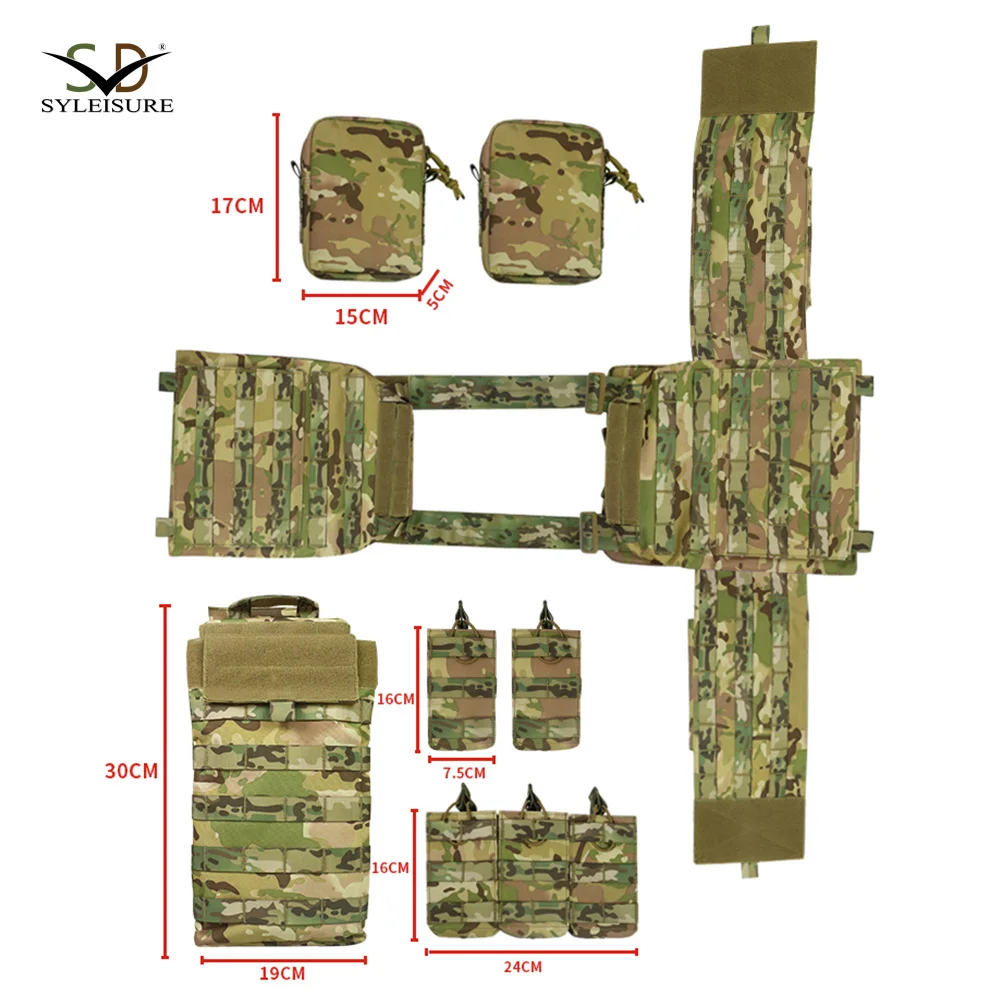 Hot sale multifunctional durable breathable training tactical vest