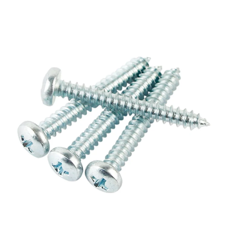 M2 M3 M3.5 M4 Steel Pan Head Phillips Self Tapping Electronic Small Micro Screw