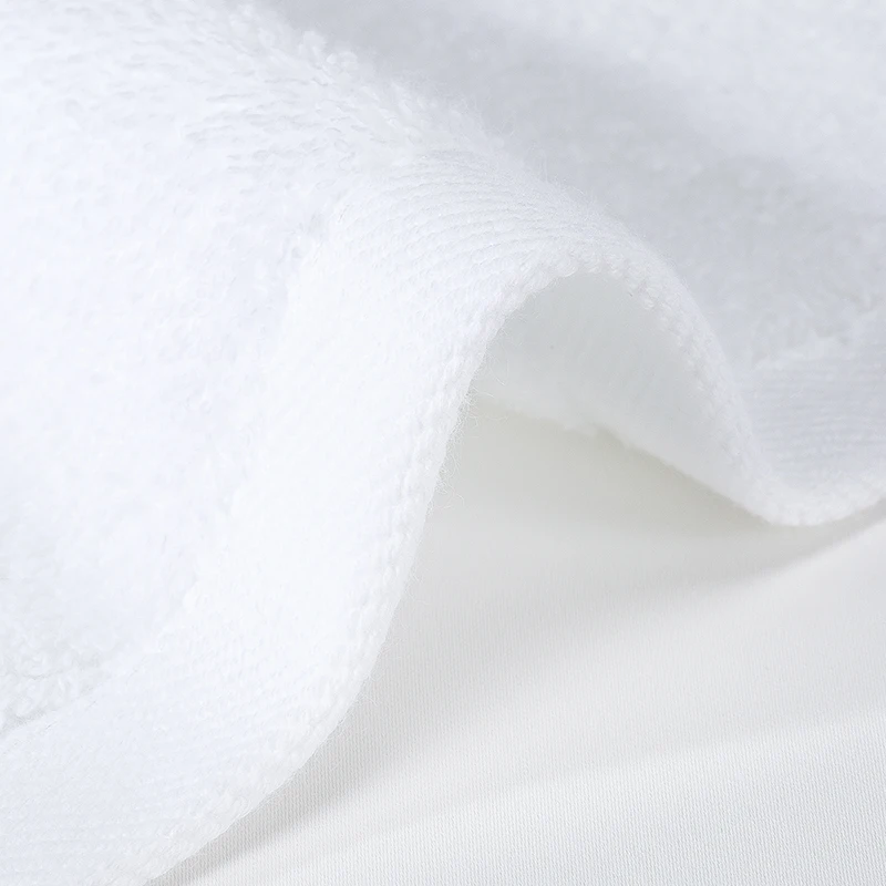 5 Star Hotel Towels  Jacquard Towel Hottest Selling Premium Cotton White