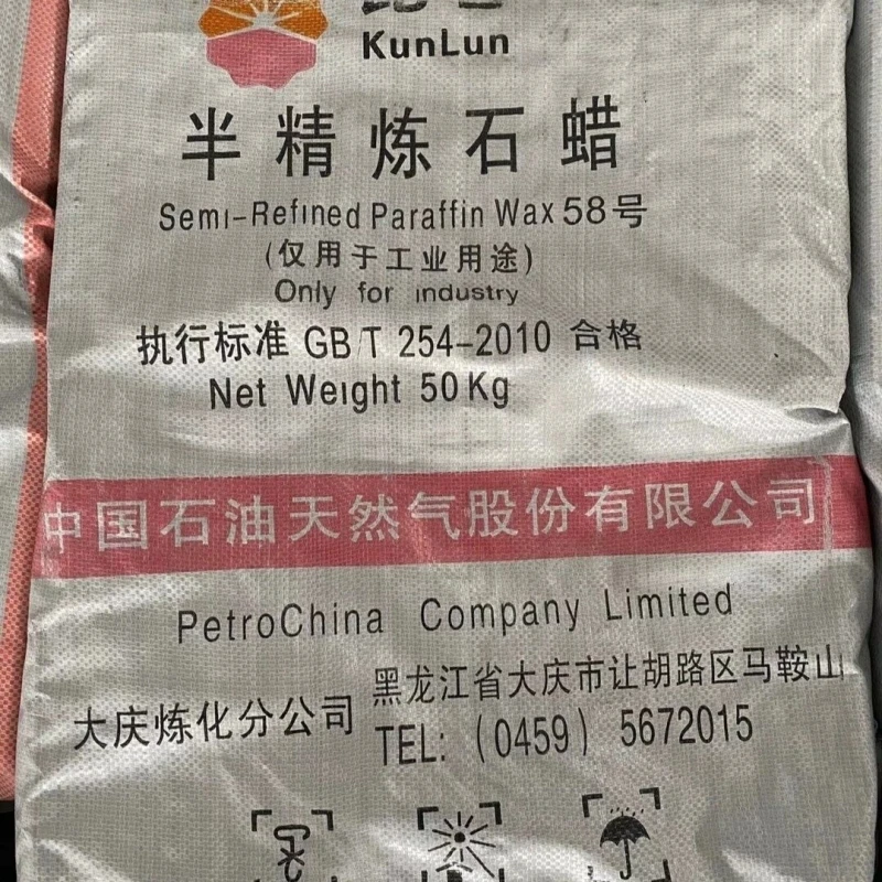Supply Petrochemical Products Paraffin Wax 58 CAS 8002-74-2