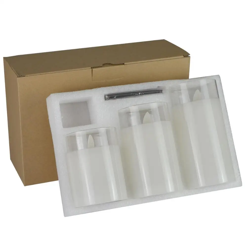 Christmas Moving Wick Dancing Flicker LED Flame Electric Church Candles