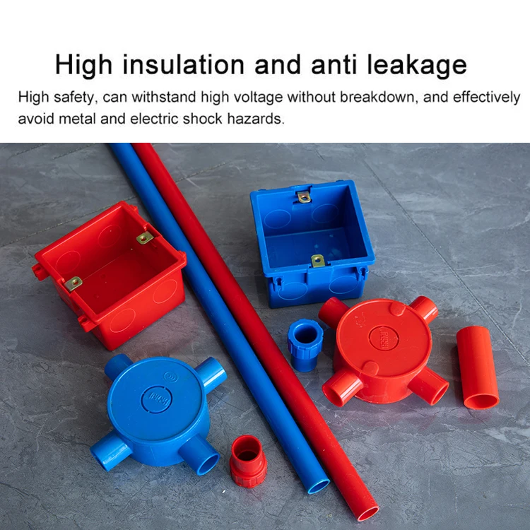 Caliber 6 Inch Pvc Electrical Conduit Pipe Pvc Plastic Cable Conduit Pipe Heavy Duty Upvc Plastic Tube Wire Pipe