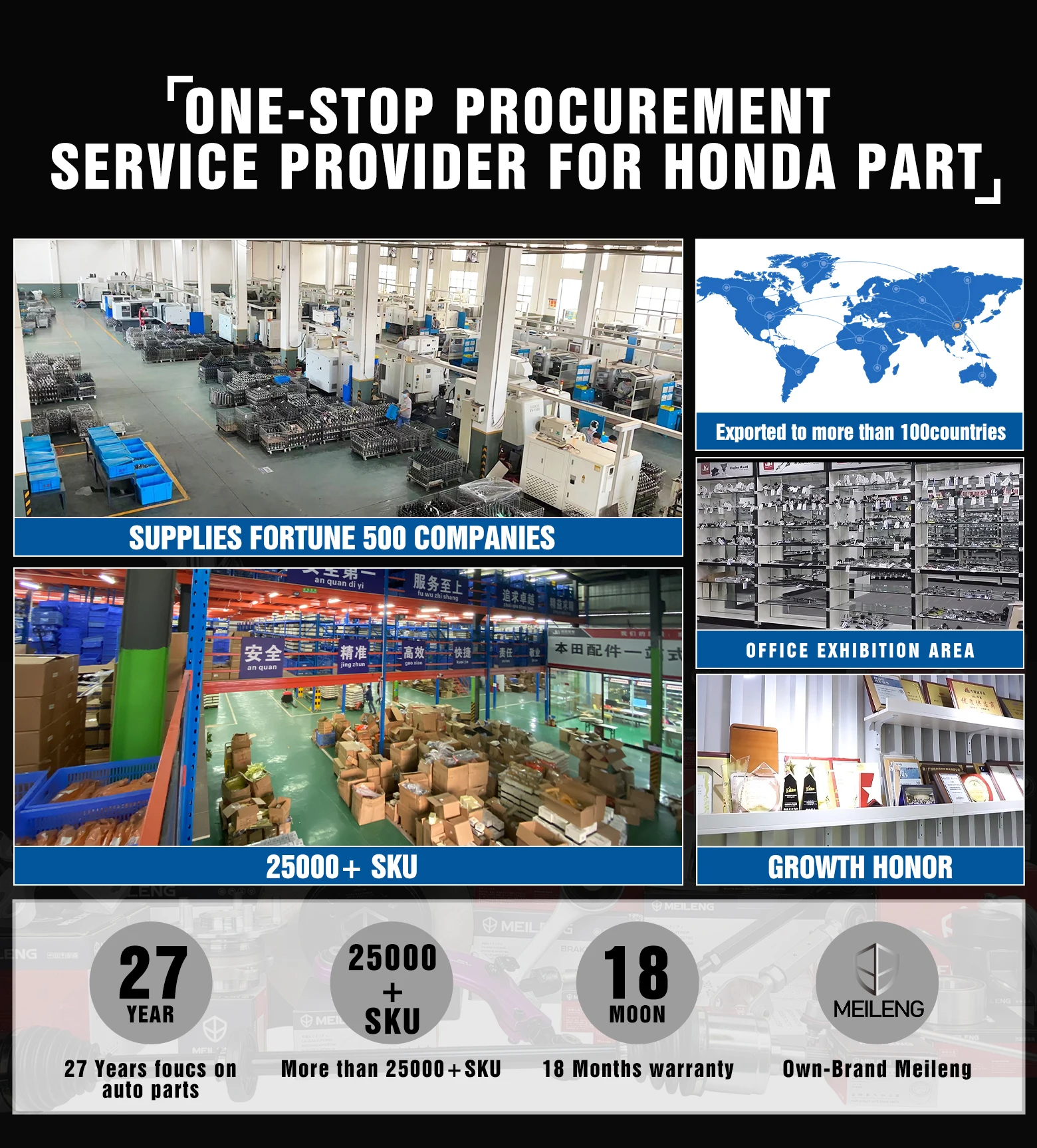 MEILENG Other auto transmission systems For Honda Gearbox Gear boxes CV joint Drive shafts Car wheel hub Clutch Tensioner belts