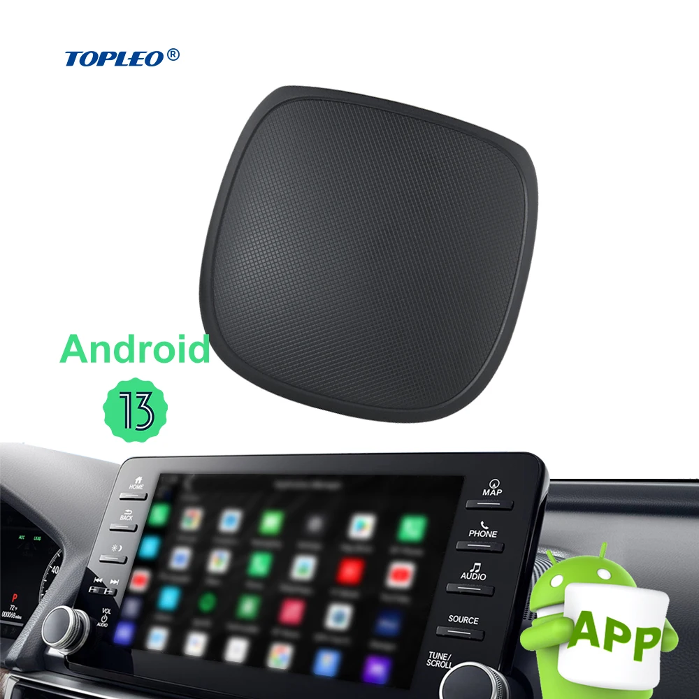 Topleo Android 12 Car play Ai Box Wireless Adapter Carplay Auto Android Box 8 128gb carplay ai box android 12