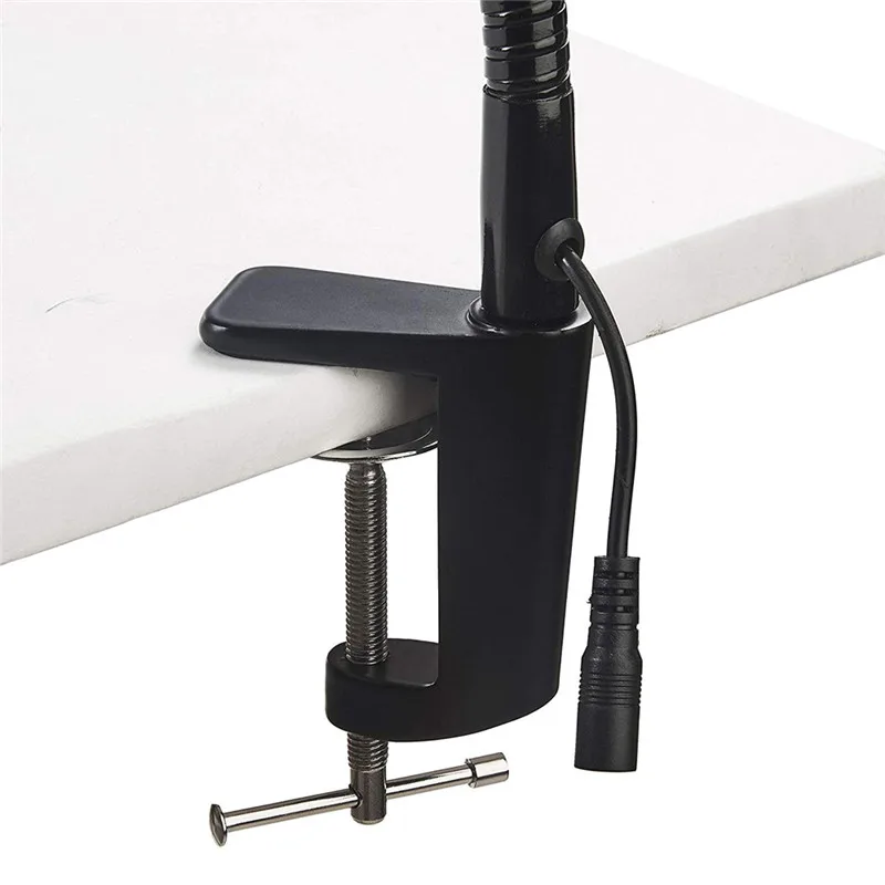 High quality patented  PD-032A led illuminated desktop magnifying glass lamp for soldering