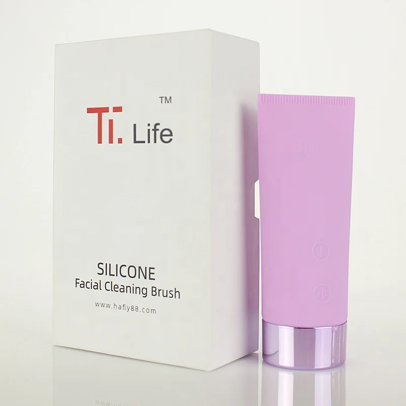 Cosmetic Instrument Silicone Gel Face Beauty Tool Sonic Facial Cleansing Brush for All Skin Type