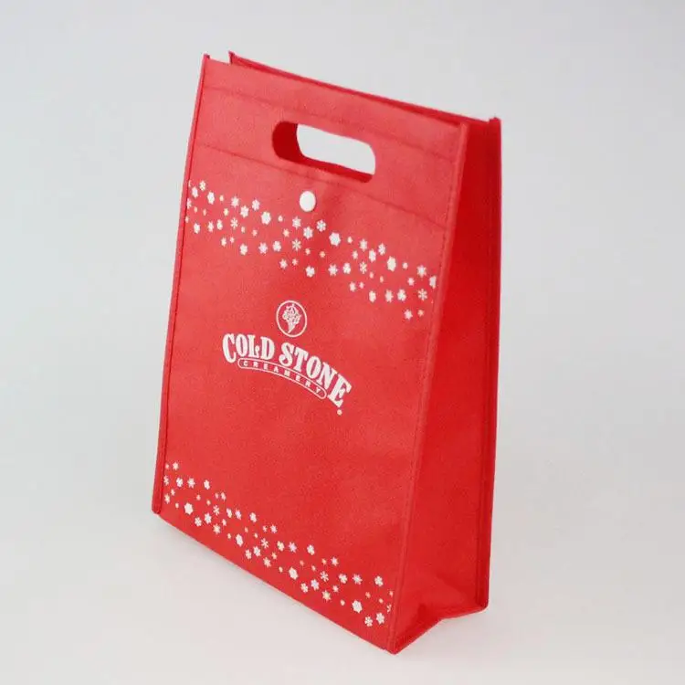 Manufacturer Polylactic Acid Biodegradable Tote Bag Reusable Ultrasonic Nonwoven Grocery Shopping Bags