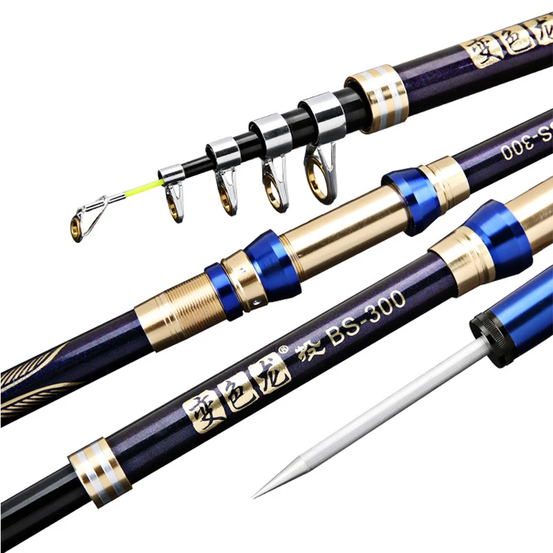 Телескопическая рыболовная удочка из углеродного волокна, рыболовные Спиннинговые удилища для соленой воды, Китай, оптовая цена