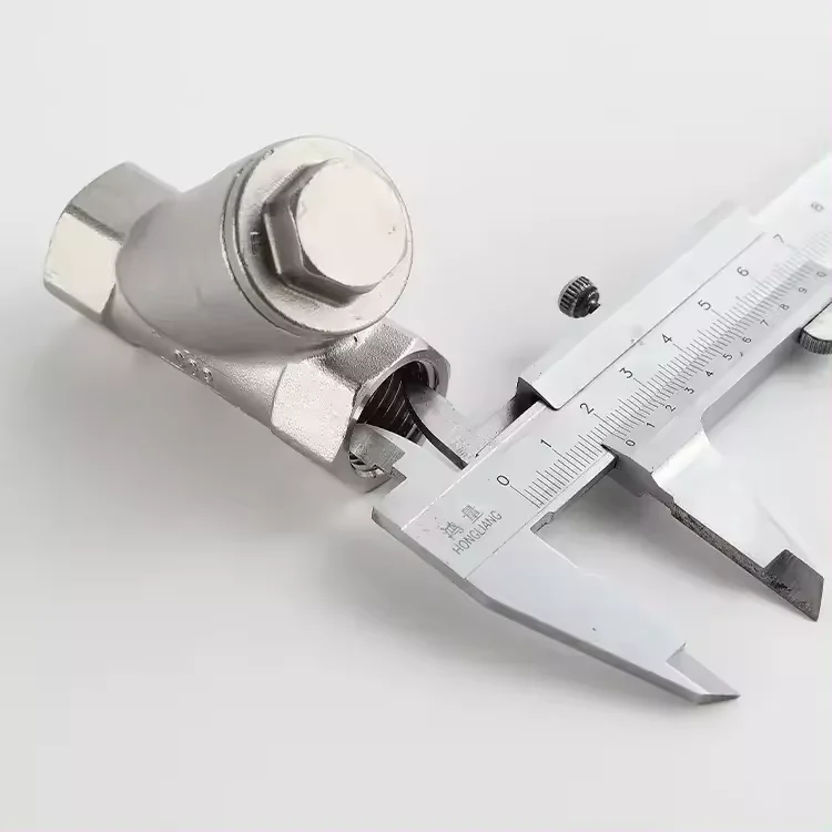 XINTAI GL11W-800WOG 1/2inch stainless steel CF8M API Threades Y-Strainer