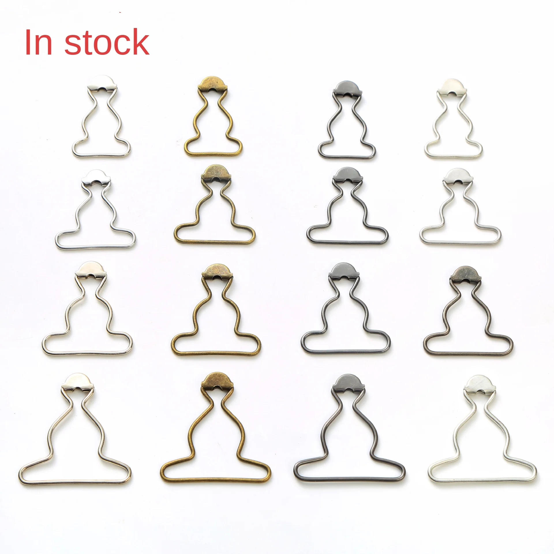 Adjustable Straight Buckle Pants 3D Logo DIY Alloy Zinc Plastic Stainless Steel Metal Gourd Buckle Jeans Copper Clothing