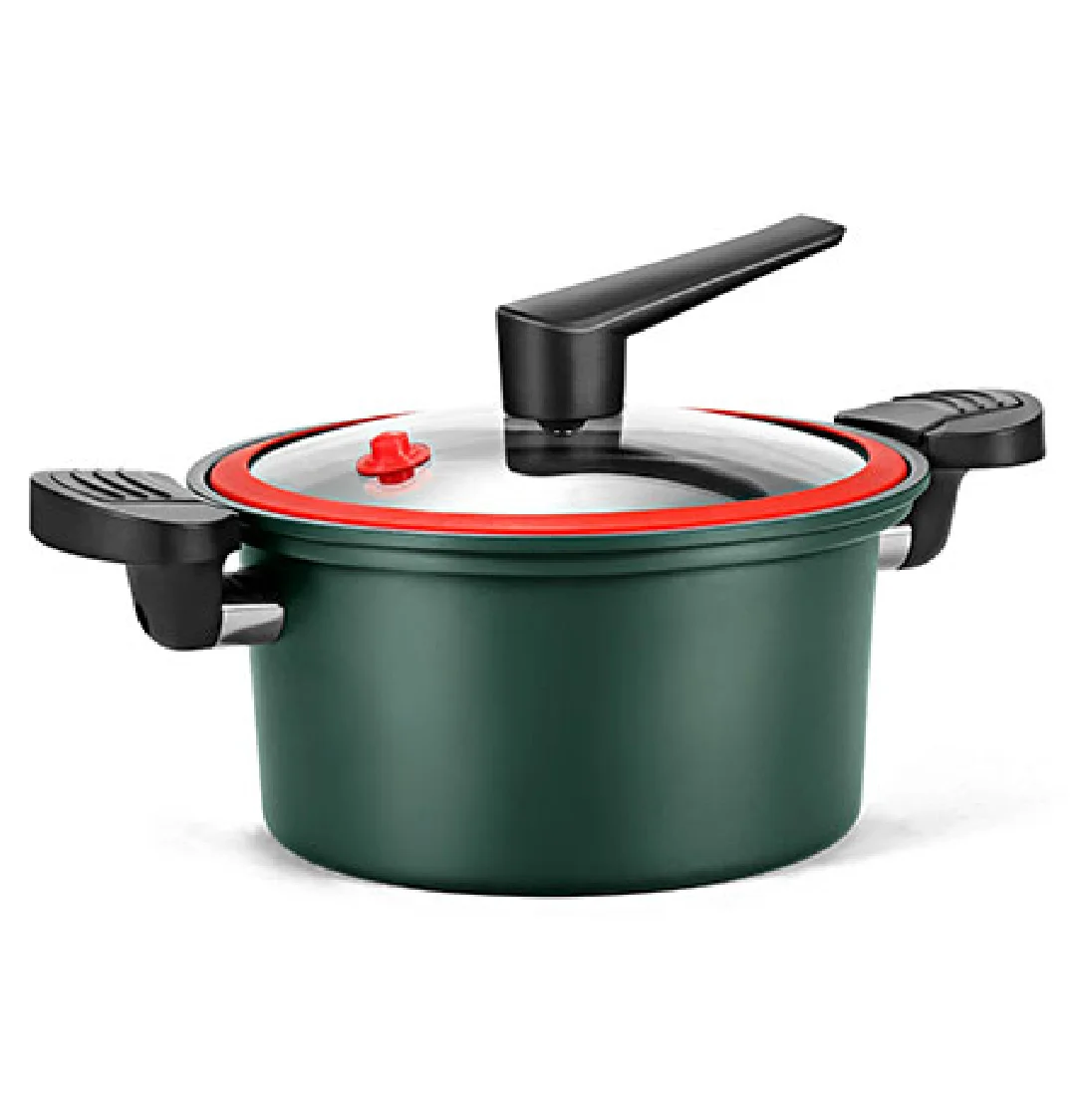 Push and pull switch handle low pressure Cooker 6L aluminum micro-pressure stockpot