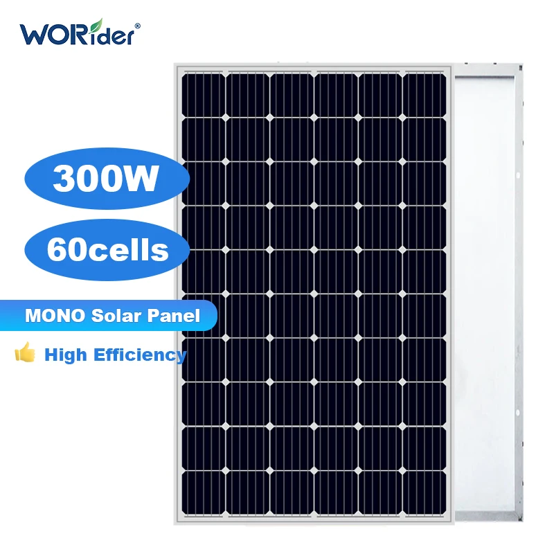 German warehouse 300w 550w 700w solar panel cells 182mm monocrystalline 300 watt solar panel energy system