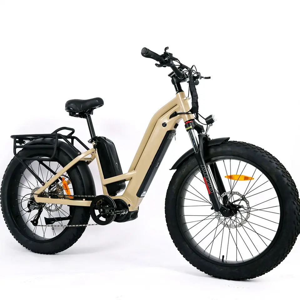 Электрический горный велосипед E MTB со скрытой батареей электрический для бездорожья с толстыми шинами bafang 1000 Вт рама