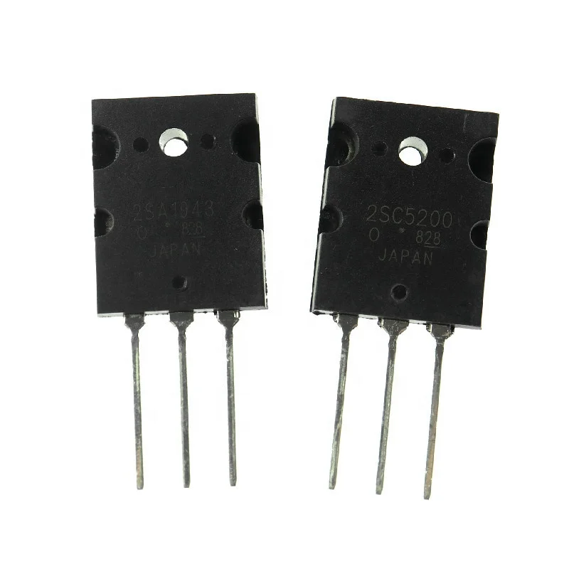 Bipolar Transistors - BJT NPN PNP 230V 15A 2SC5200 2SA1943