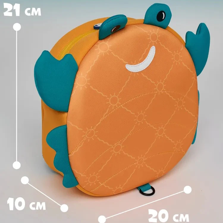 Custom Color New Design Cute Cartoonoon Waterproof Animal School Bags Toddler Backpacks Neoprene Kids Backpack