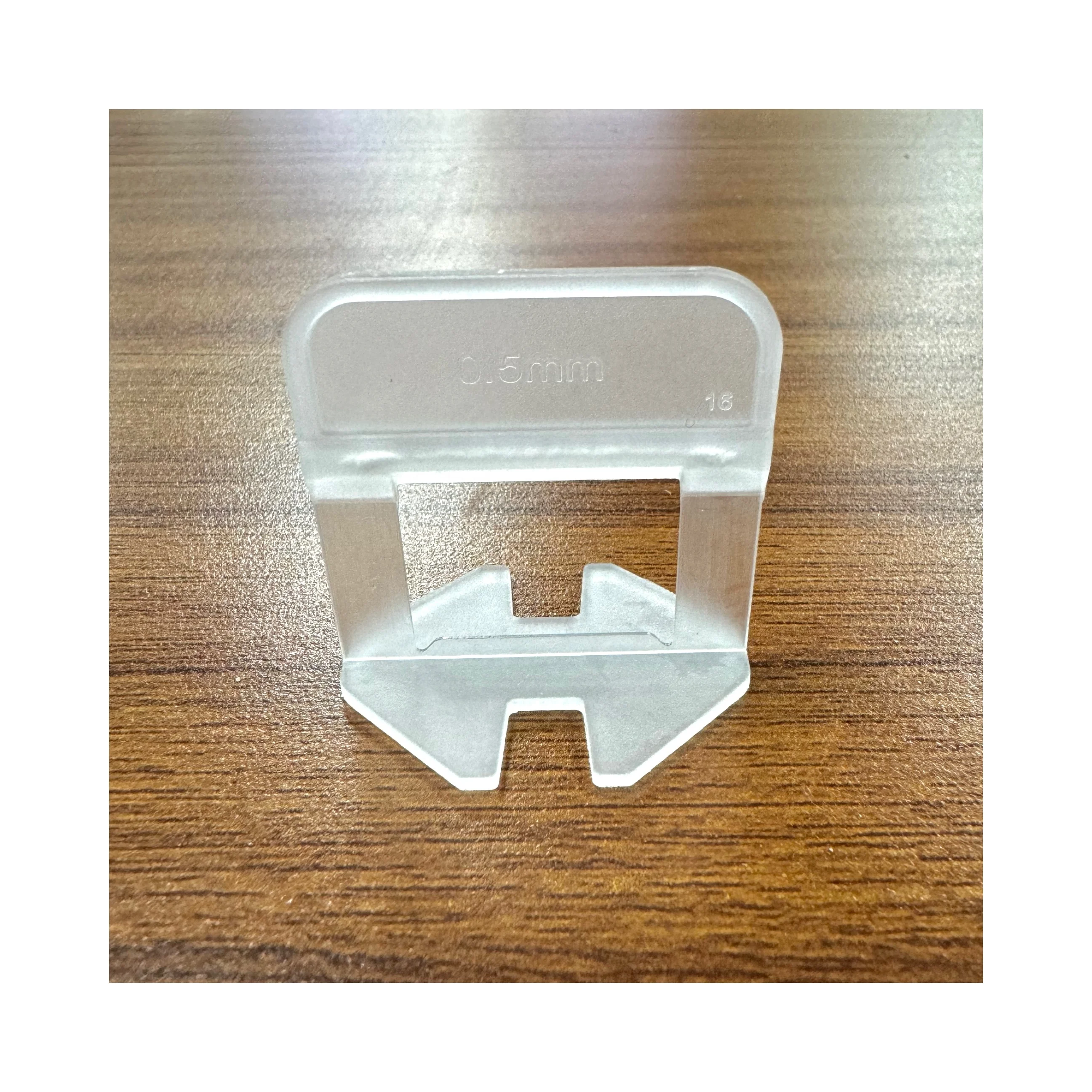 0.5mm high quality tile leveling system tiles & accessories floor leveler plastic clips and spacers