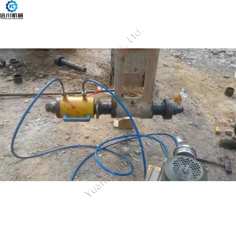 120tons portable track pin press machine  hydraulic track link manual track pin press