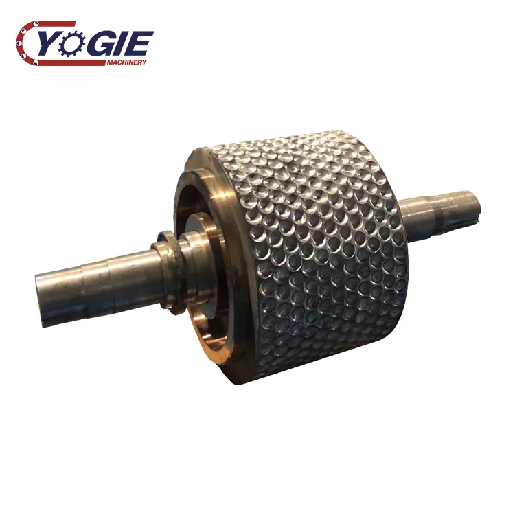 China Brand High Rigidity Good Wear Resistance Alloy Steel Crusher  Dimpled Roller Shell