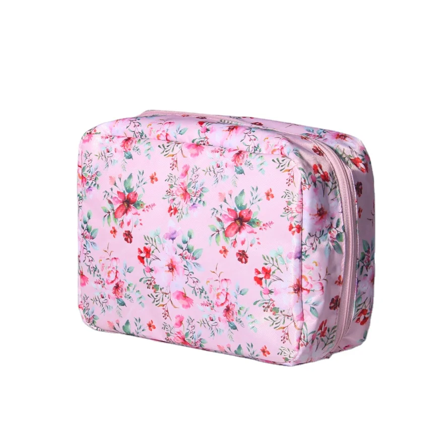 wholesale custom china unisex travel nylon waterproof hanging toiletry bag with jewelry organizer