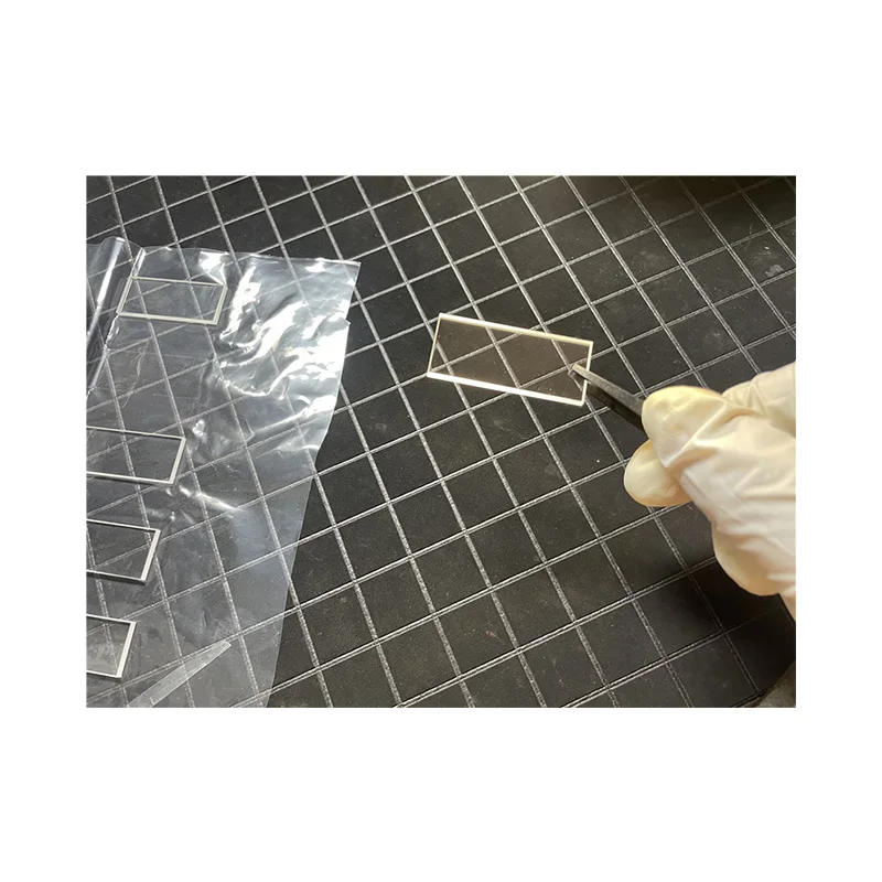 Customized Optical Sapphire Glass 2inch thickness 0.43mm Protective Window Lens