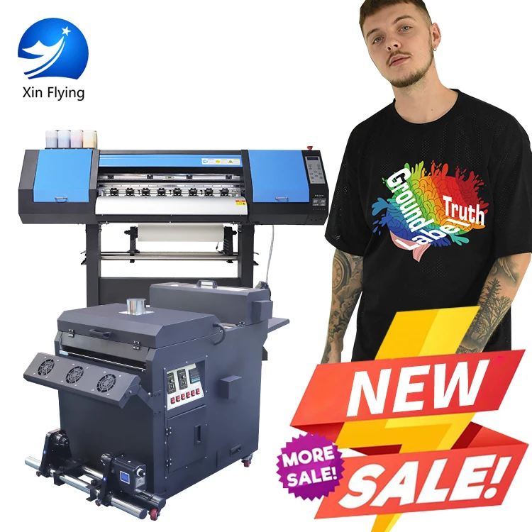 2023 Provide a Full Range of Solutions 60cm Roll to Roll DTF Printer Printing Machine DTF Digital Printer For T-shirt DTF