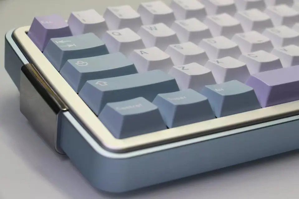 Заводская цена розовый цвет на заказ cnc механический чехол для клавиатуры Поликарбонат ABS