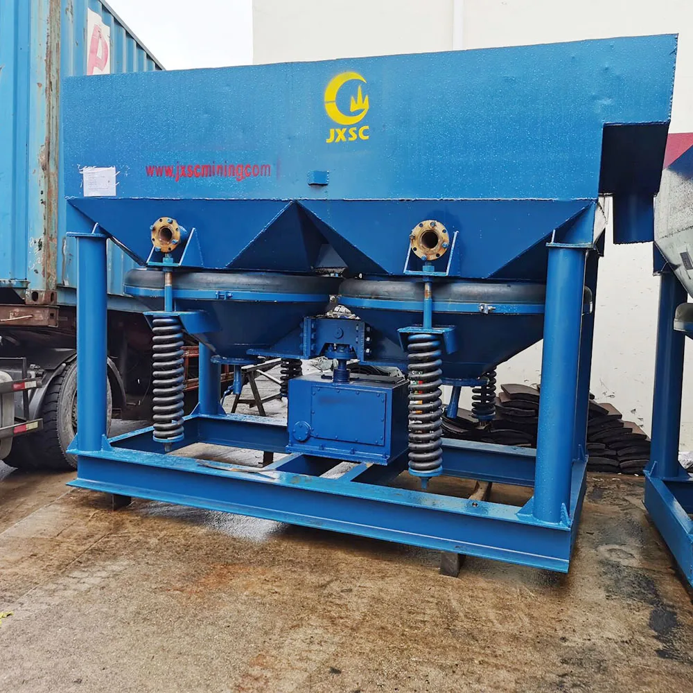 Uganda Tin Washing Gem Gold Gravel Washing Machine Jigging Machinery Mechanical Jigging Machine