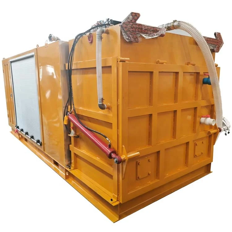 Heat exchange tube cleaning high pressure water jet triplex plunger pump unit