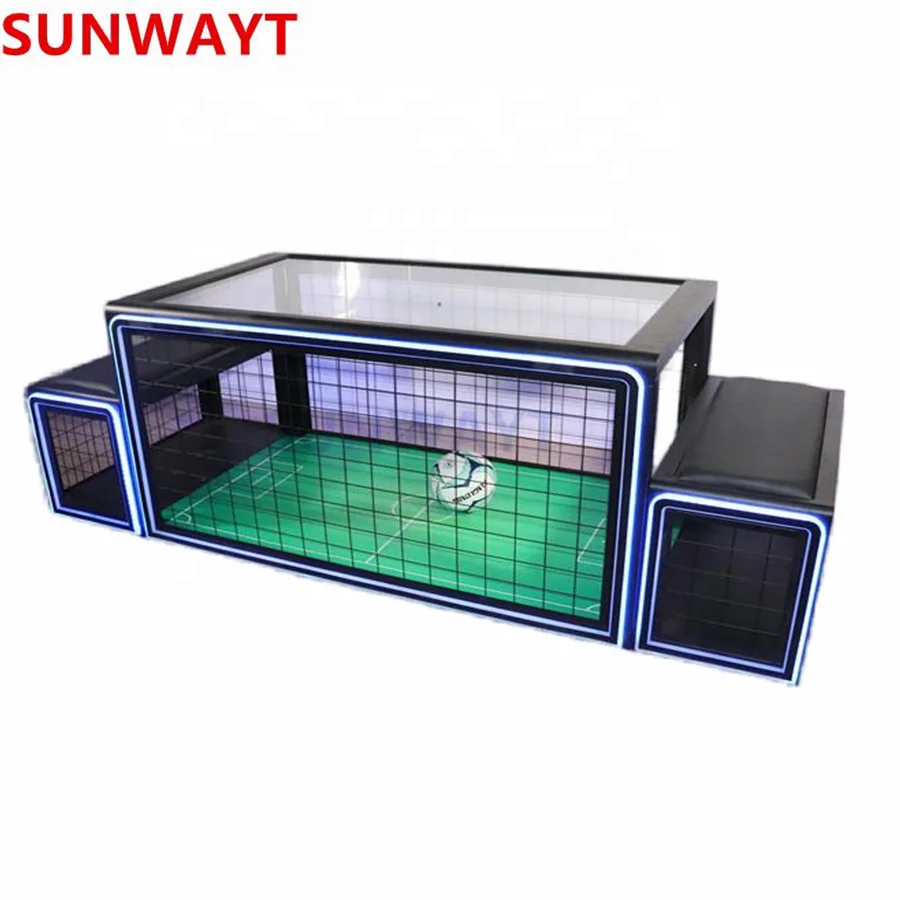 Indoor sports desktop mini 2 players speed response training arcade interactive subsoccer tabletop football table soccer game
