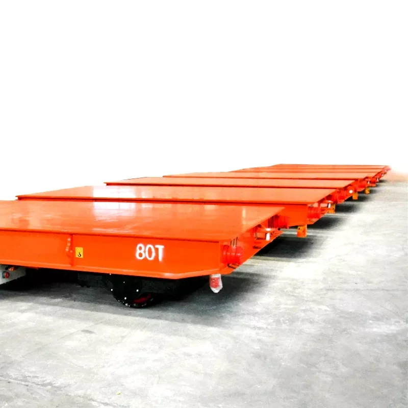 Material handling equipment 10 Ton steerable transfer cart with remote control
