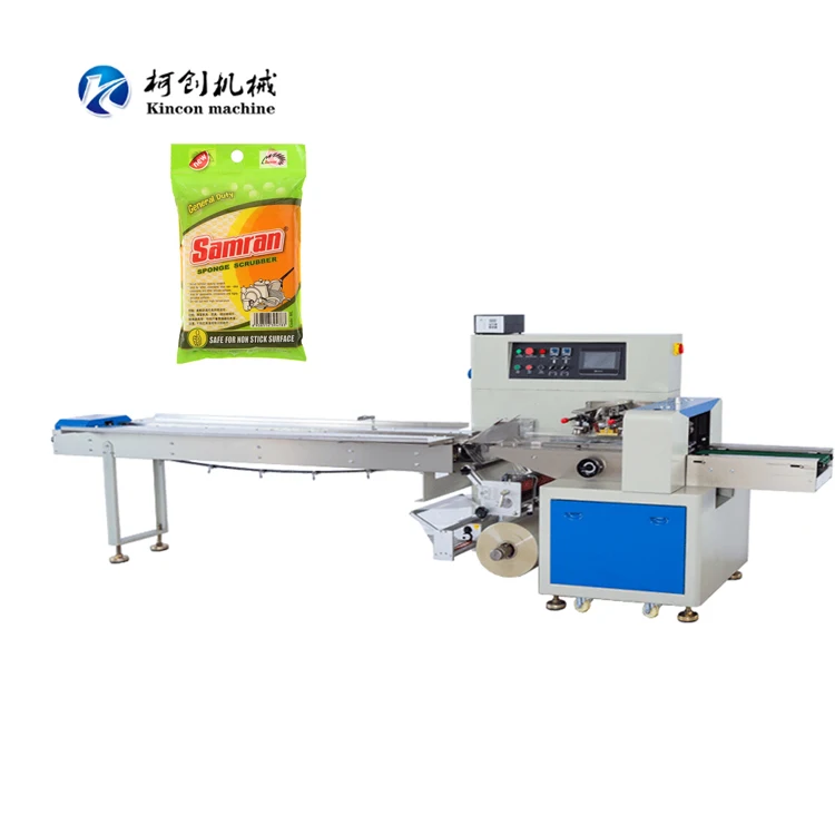 Высокоскоростной кухонный скруббер, упаковочная машина, полностью автоматический чистящий коврик, стальной скраб, губка, Полировочная упаковочная машина