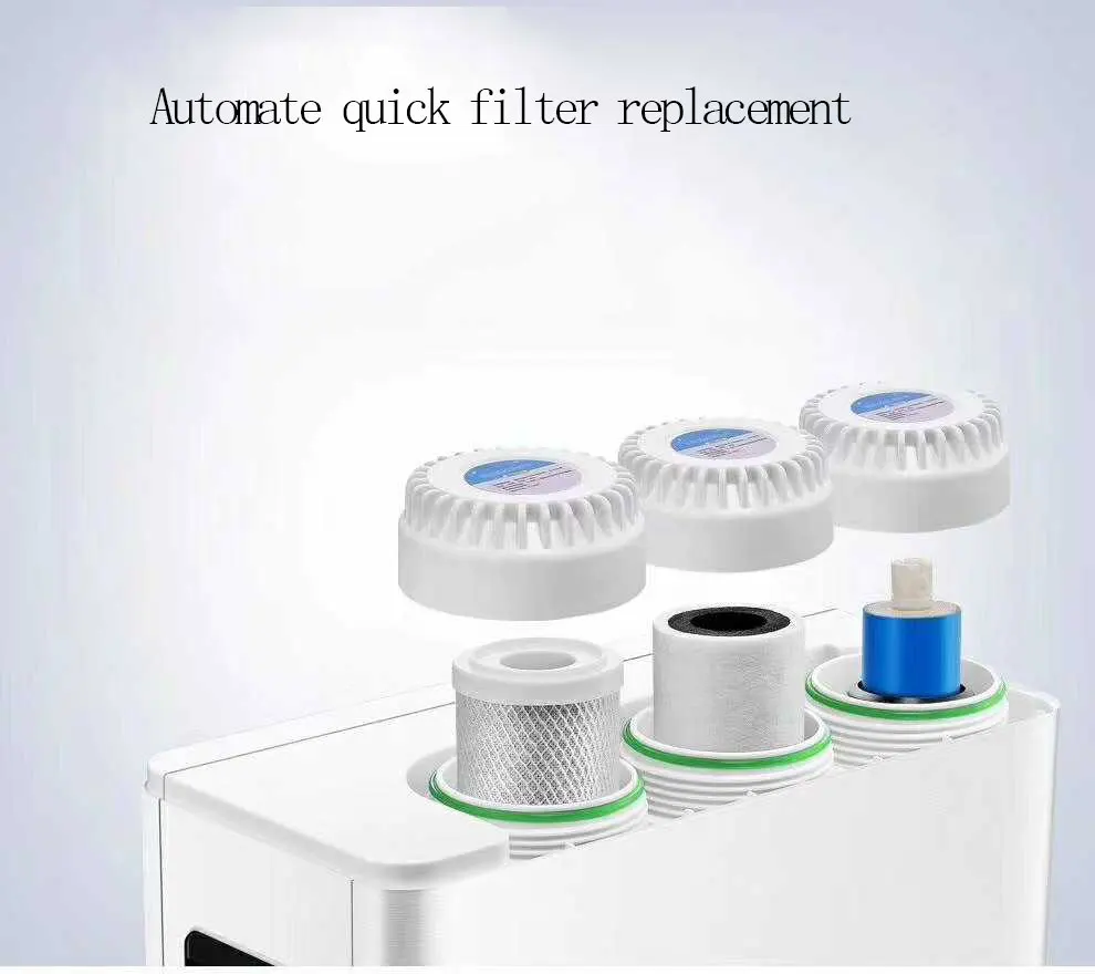 House use 5 filters RO purifier hot and cold water dispenser Water Filter Purifier System