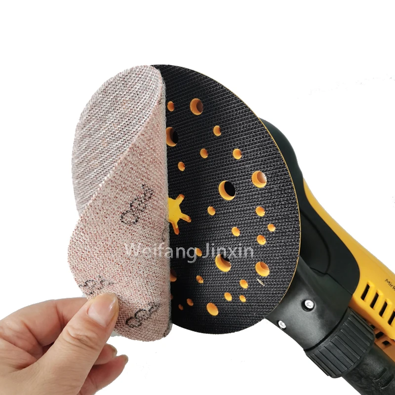 80Grit Grip Disc 6 inch Mesh Sanding Discs Net Dust-free Hook & Loop Sandpaper Abrasive Mesh Disc Replacement for Mirka