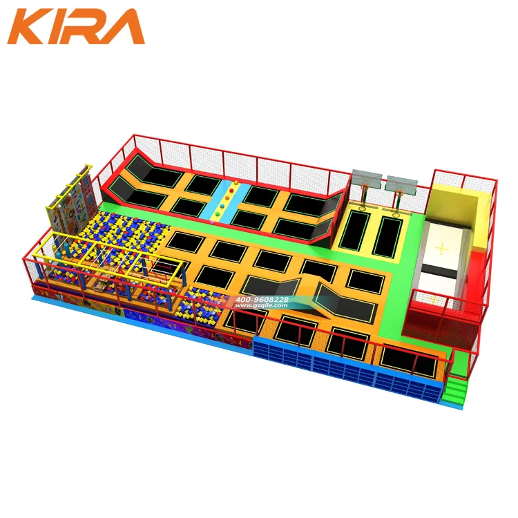 Indoor Playground Trampoline Park For Adults And Kids