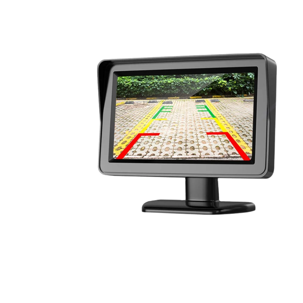 
1080P Ahd Trasera Car Camara De Seguridad Para Auto 5 Inch Monitor Rear View BackUp Camera System for Truck 