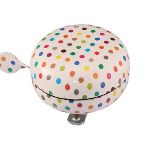 Factory Oem Customized Metal 80mm Ding Dong Bell Custom Bike Bell Printed Bicycle Bell