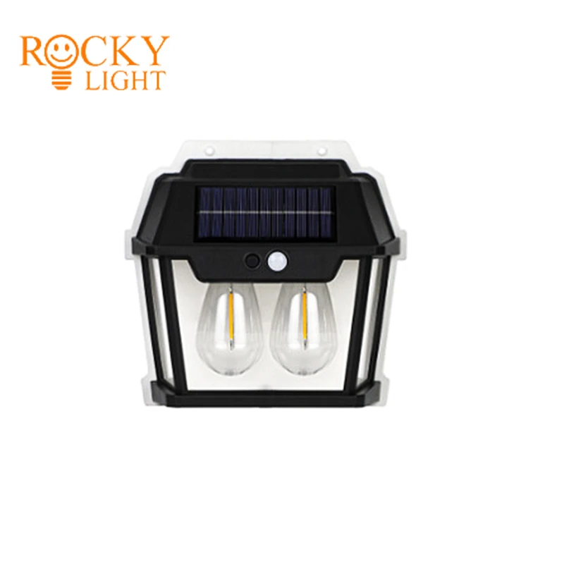 Solar wall lamp tungsten wire/Outdoor solar wall light