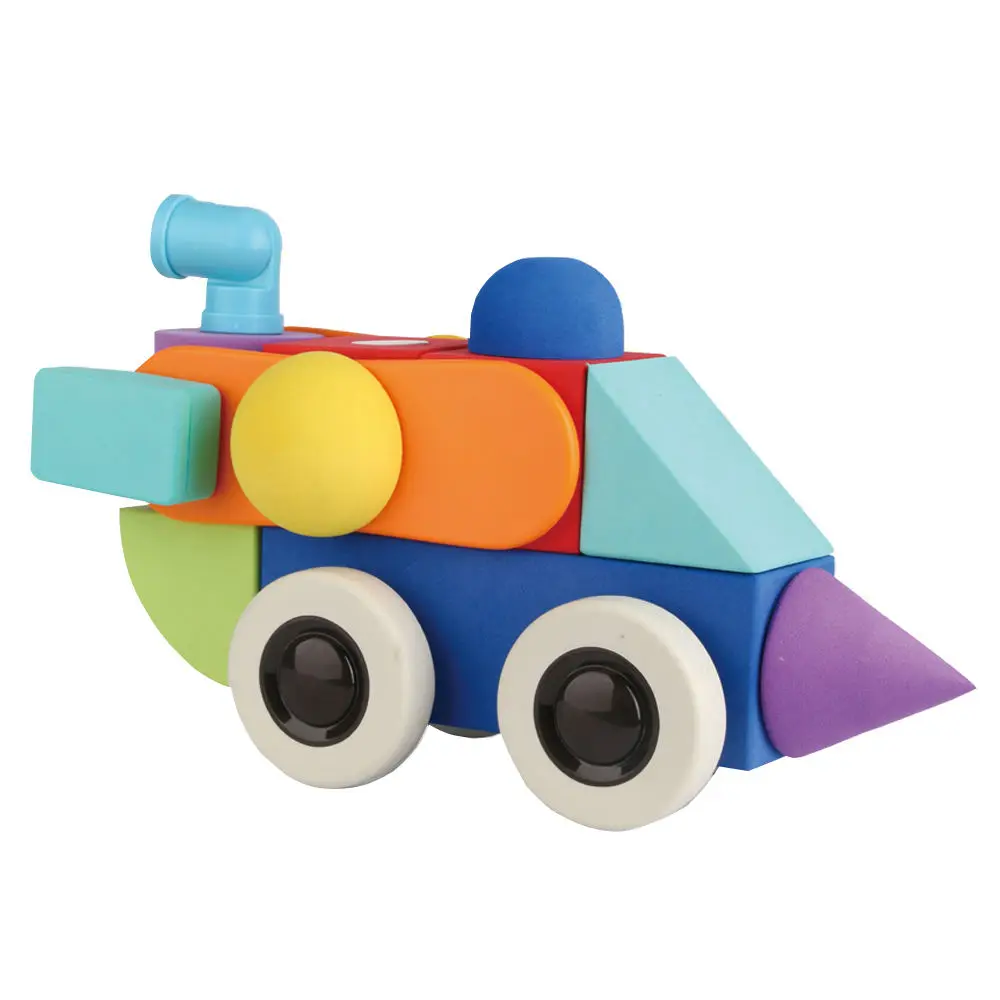 10PCS EVA DIY Magnetic Building Blocks Educational Toys EVA Foam Toys STEM Birthday Holiday Gift