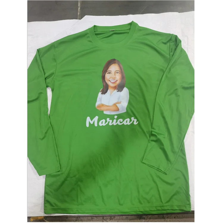 cheap wholesale oem Customl ogo tee shirt long sleeve d ry fit tshirt polyester Breathable mens t-shirts supplier in china