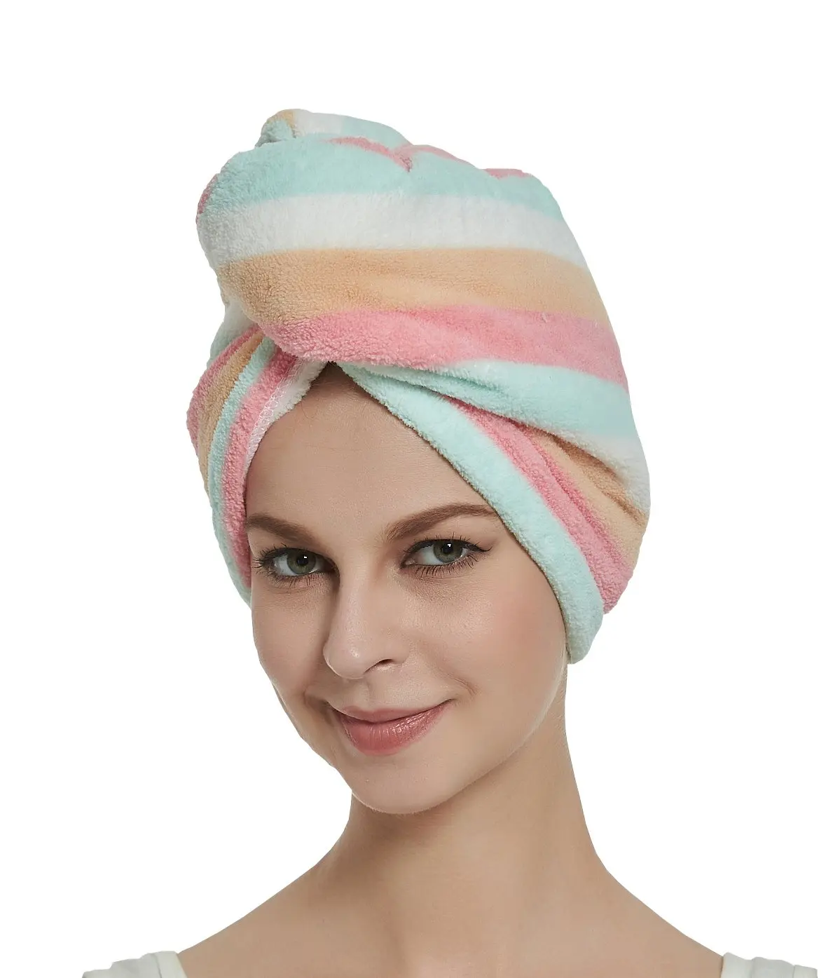 Hot Selling Microfiber Hair Dryer Cap Towel Quick Dry Magic Hair Cap Towel for Wholesale