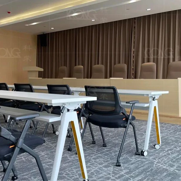 Modern luxury meeting room movable folding training tables