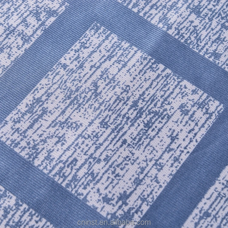 Tricot Fabric 100polyester Recycling Mattress Fabric Printed Knitting Mattress Fabric