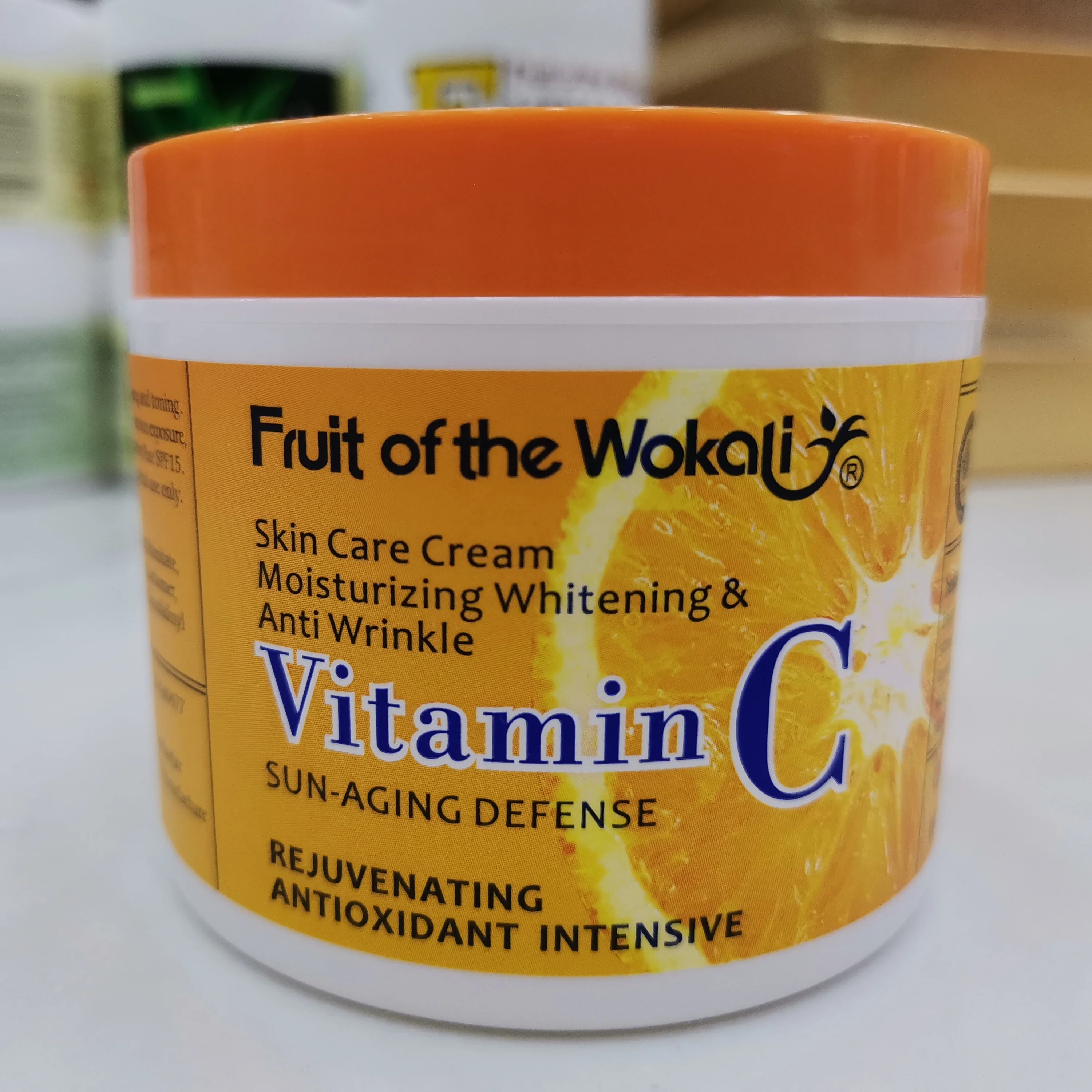 Best Seller Wokali  Pure Natural 115G Vitamin C Sun-aging Defense Skin Care Cream-Moisturizing, Whitening & Anti-Wrinkles