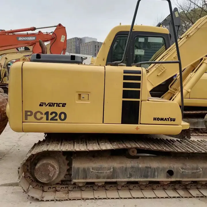 Construction machinery Japan Komatsu PC120 excavators PC120-6 Used excavators 12 tons PC20-8 Farm excavator