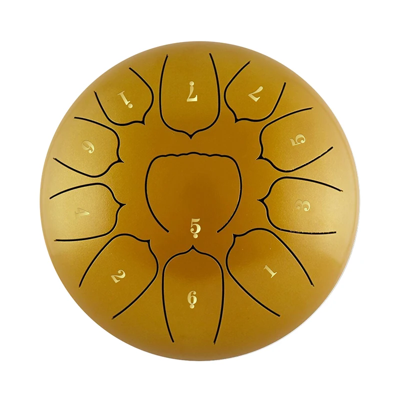 Hot Selling On Amazon Durable drums 10 Inch 11 Notes Hand pan Drum Kit Tank Drum Percussion Instrument